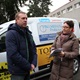 Předání sociálního automobilu zástupkyní starosty Ivou Kotvovou pro potřeby Ústavu sociálních služeb v Praze 4