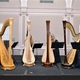 Souznění čtyř harf na Nuselské radnici v Táborské  prezentoval světově unikátní ansámbl Prah-a-harP kvartet, který se sestává ze čtyř harfistek – tří sester a jejich matky.
