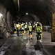 Představitelé městské části Praha 4 vyrazili v pondělí 13. února 2023 na prohlídku do tunelů nově budované linky D pražského metra. 