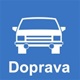 Doprava - osobní auto - logo