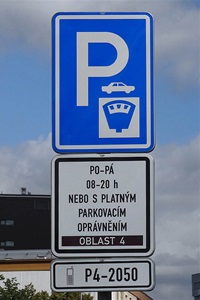 Parkování na zónách v Praze