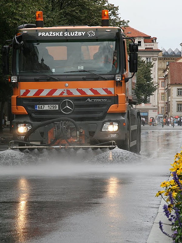 čištění ulic čištění ulic