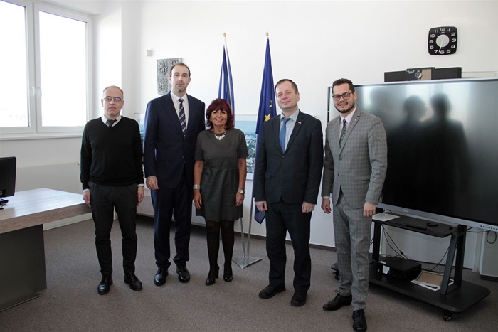 Delegace ukrajinského velvyslanectví navštívila Prahu 4.