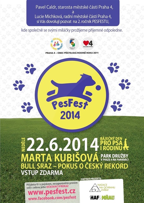 PesFest 2014 - plakát