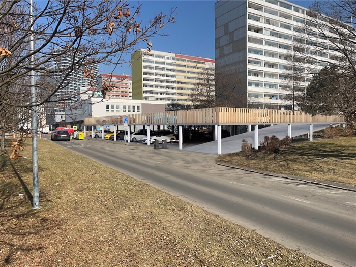 Lokalita Pujmanové – nové parkovací možnosti pro rezidenty Lokalita Pujmanové – nové parkovací možnosti pro rezidenty