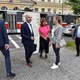 Slavnostní vernisáže výstavy pod širým nebem se zúčastnilo v úterý 31. května 2022 v podvečer vedení MČ Praha 4 a někteří zastupitelé.