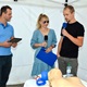 Tradiční preventivní akci Den zdraví uspořádala v úterý 13. září 2022 městská část Praha 4. Před obchodním centrem Arkády Pankrác byly pro zájemce všech generací připraveny preventivní programy i vyšetření.