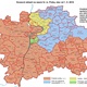 Svozové oblasti v Praze - stav k březnu 2020