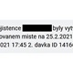 REZERVACE - OČKOVÁNÍ COVID-19
