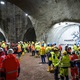 Prorážka na metru D dne 1. 12. 2023 - zdroj DPP