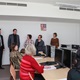 Předání pěti repasovaných počítačů pěti pěstounským rodinám z Prahy 4