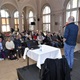 V pondělí 25. dubna 2022 se v podvečer v hlavním sále historické radnice v Nuslích uskutečnila již druhá přednáška historika PhDr. Eduarda Stehlíka, Ph.D., MBA o období II. světové války, tentokráte s názvem Tragické osudy Lidic a Ležáků. 