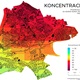 Družicová analýza vegetace, zástavby a mikroklimatu Prahy 4