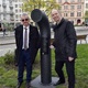 Poesiomat, neboli jukebox na poesii, stojí od středy 20. dubna 2022 v Praze 4 na náměstí Bratří Synků v zeleni u tramvajové zastávky směr Nuselská ulice. Automat s jednoduchým ovládacím systémem nabízí uživatelům zvolit si poslech jednotlivých básní, ale i mnoho dalšího.