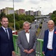 Primátor hlavního města Prahy Bohuslav Svoboda (ODS) při návštěvě městské části Praha 4.