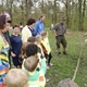 Poznávání jarní přírody v lesoparku Hodkovičky včetně zasazení stromu starostou Petrem Štěpánkem