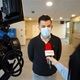 Pravidelně je aplikována dezinfekce v přízemí budovy Úřadu MČ Praha 4.