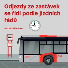 Všechny autobusové a trolejbusové zastávky budou od 29. 6. 2024 na znamení - grafika