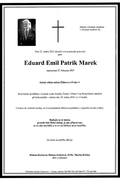 Eduard Marek - parte