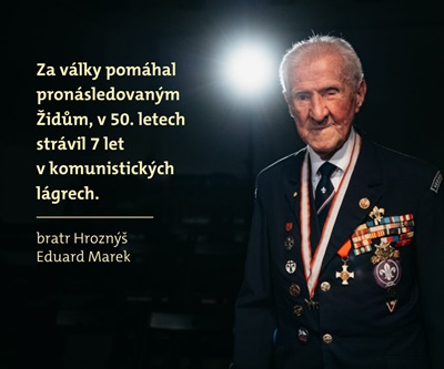 Eduard Marek - bratr Hroznýš - Junák - český skaut