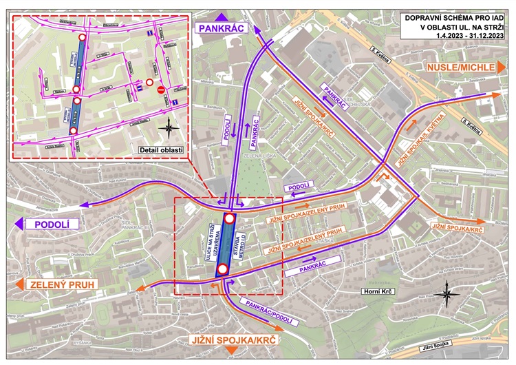 Metro D - 5. etapa - mapky