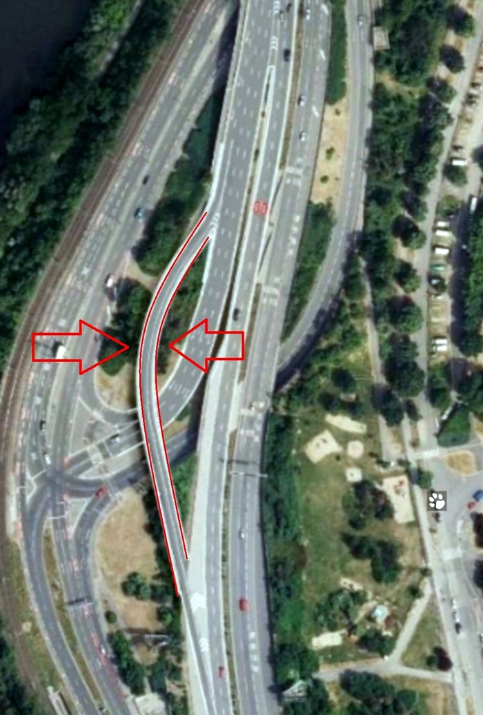 Bypass - Barrandovský most