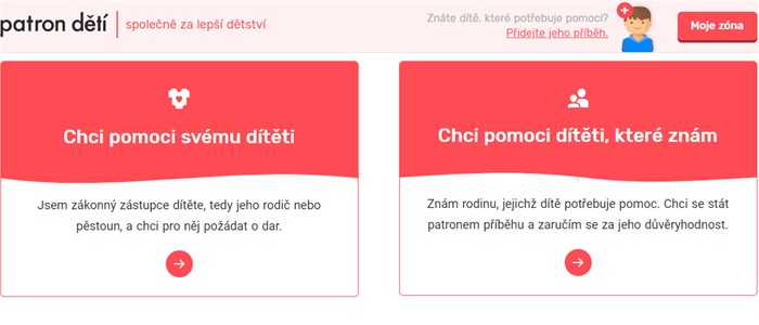 Je dobré neostýchat se požádat o pomoc druhých – jako například o pomoc v rámci projektu Patron dětí, provozovaného Nadací Sirius, kterou městská část Praha 4 propojila s dárci, kteří jsou ochotni přispět dětem ze sociálně a zdravotně znevýhodněných rodin. Projekt tak získal významné finanční prostředky pro potřebné. Je dobré neostýchat se požádat o pomoc druhých – jako například o pomoc v rámci projektu Patron dětí, provozovaného Nadací Sirius, kterou městská část Praha 4 propojila s dárci, kteří jsou ochotni přispět dětem ze sociálně a zdravotně znevýhodněných rodin. Projekt tak získal významné finanční prostředky pro potřebné.
