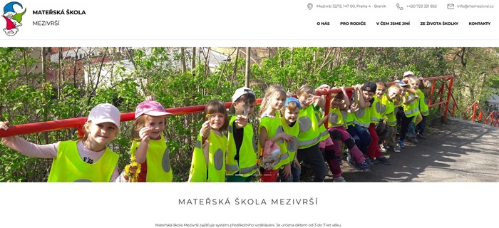 MŠ Mezivší - webik 2