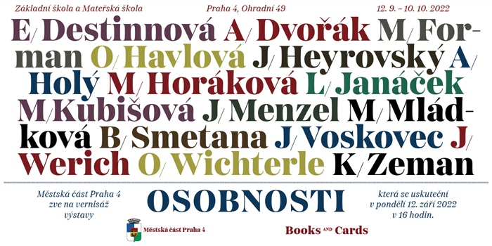 POZVÁNKA: Osobnosti v Základní škole a Mateřské škole Ohradní