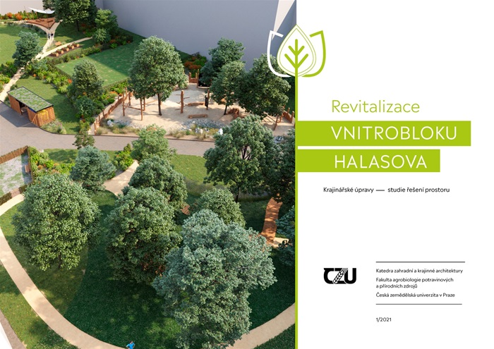 Revitalizace vnitrobloku Halasova - Studie na web - str 1