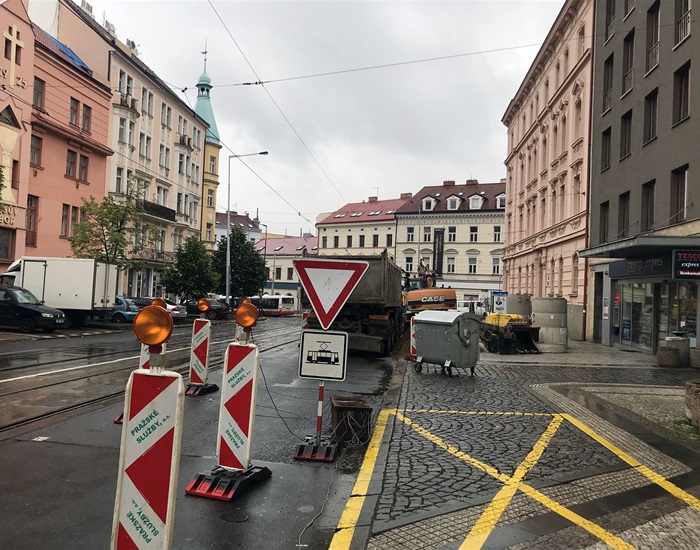 Rekonstrukce vodovodu a kanalizace v Táborské