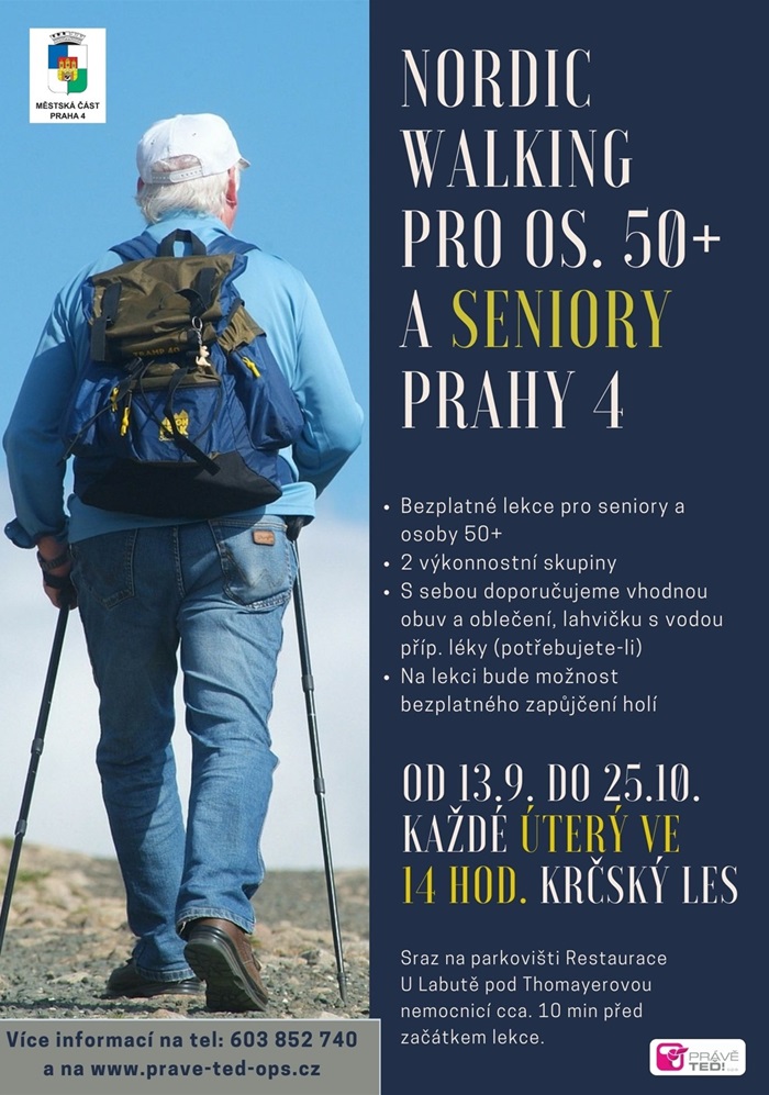 Nordic Walking v Krčském lese