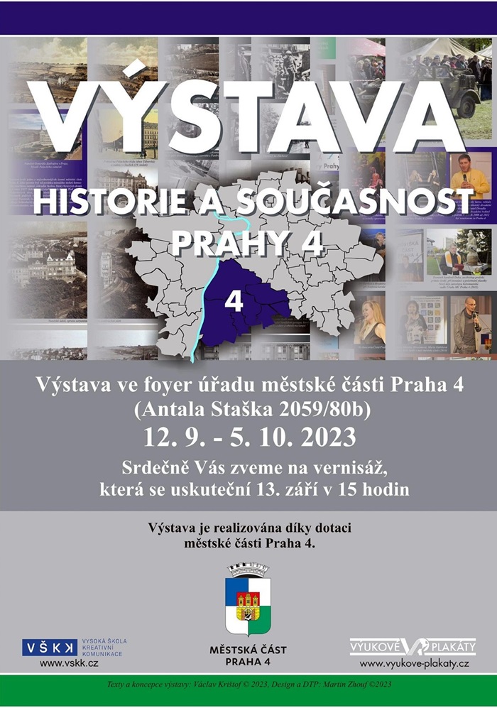 Historie a současnost Prahy 4 - vernisáž výstavy