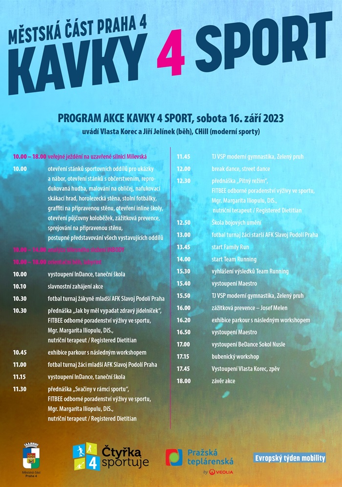 K4S 2023 - Program - 16. 9. 2023
