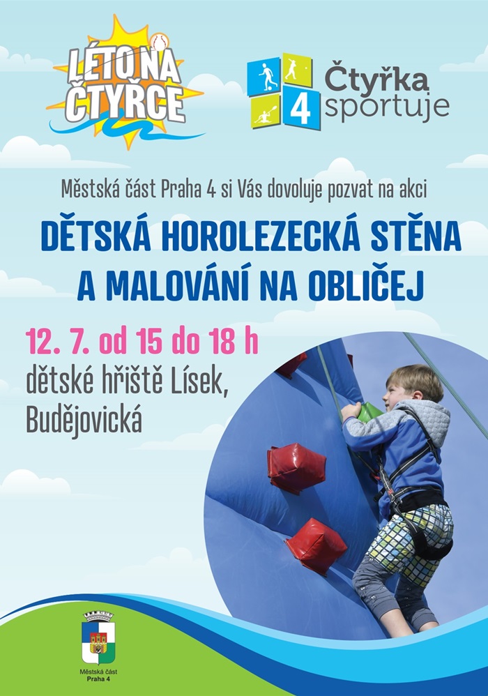 Horolezení pro děti - 27. 7. 2021